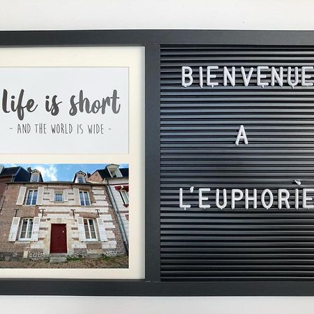 L Euphorie - Maison De Ville De Caractere 7 Minutes De La Mer - Le Treport - Mers Les Bains Eu (센마리팀) 외부 사진